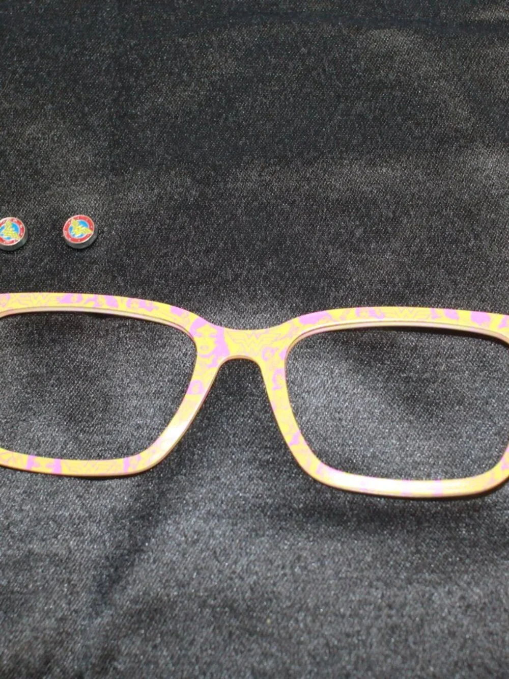 Pair Eyewear Set of 4 Multicolor - Wonder Woman+ -Genuine LARKIN Frame Toppers